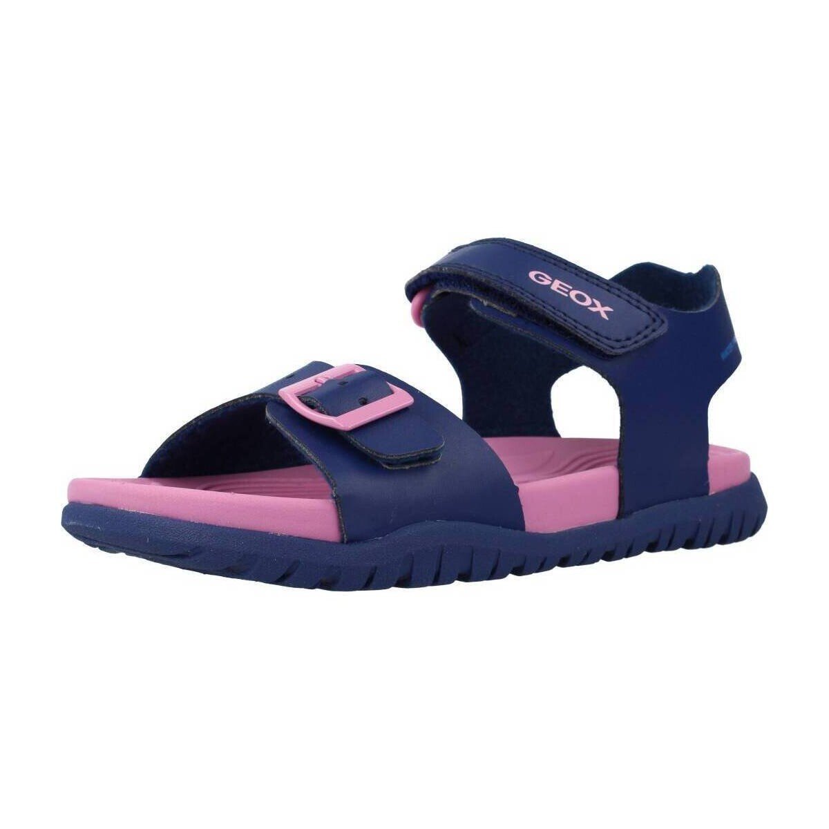 Geox  J SANDAL FUSBETTO GI  Modrá