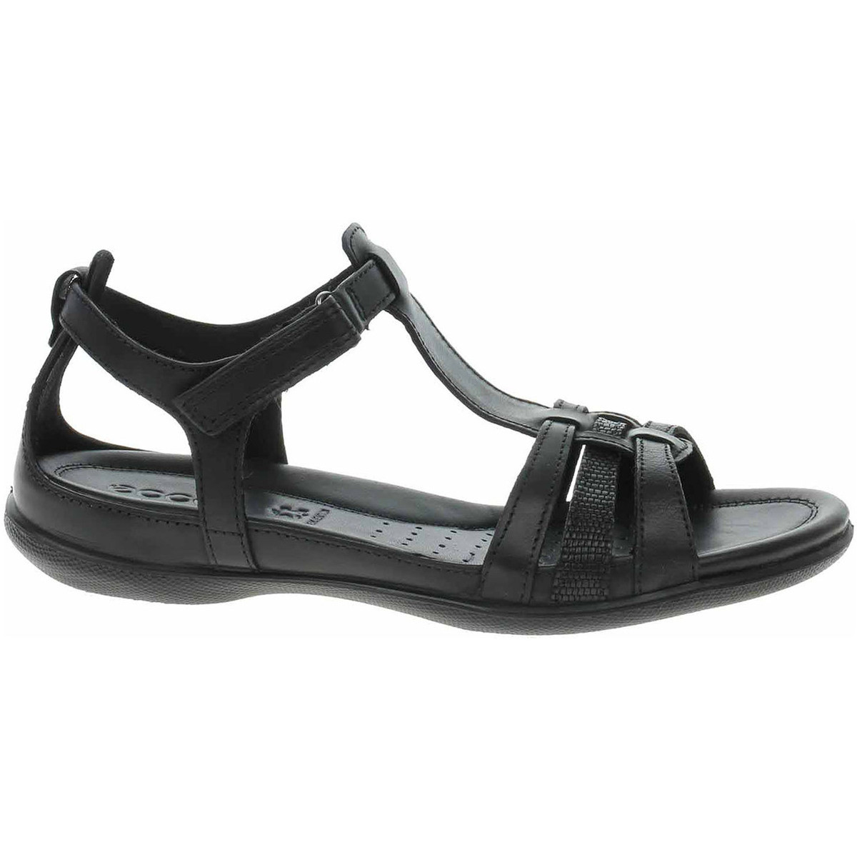 Ecco  Dámské sandály  Flash 24087353859 black-black  Černá