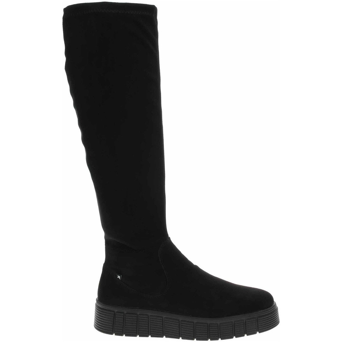 Rieker  Dámské kozačky  W1080-00 schwarz  Černá