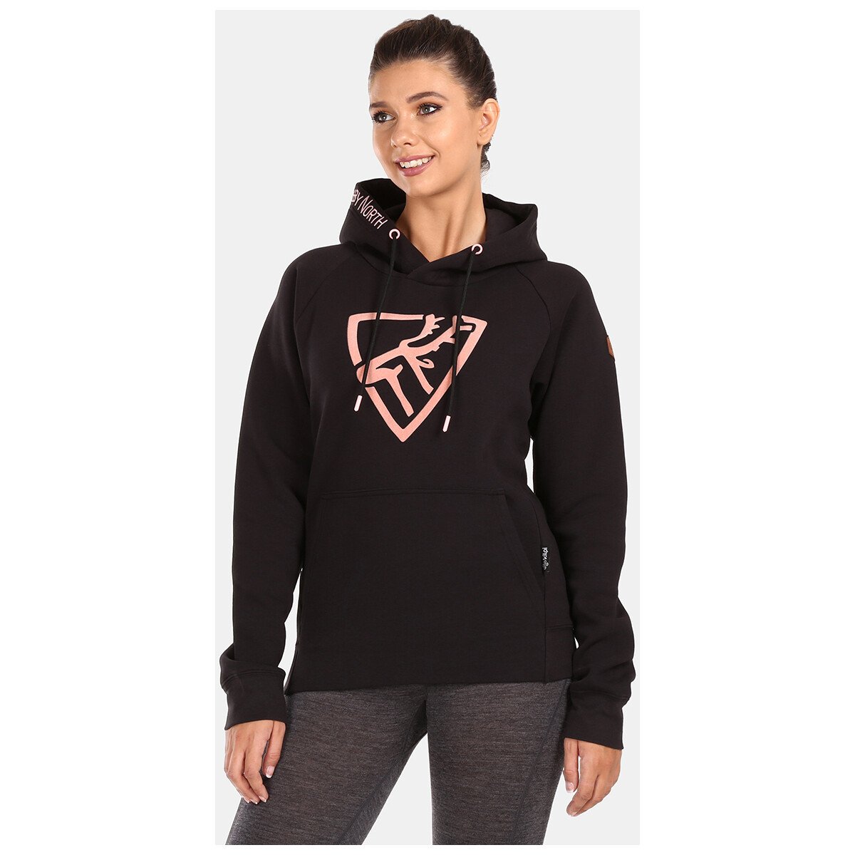 Kilpi  Dámská bavlněná mikina  FJELA-W  Černá