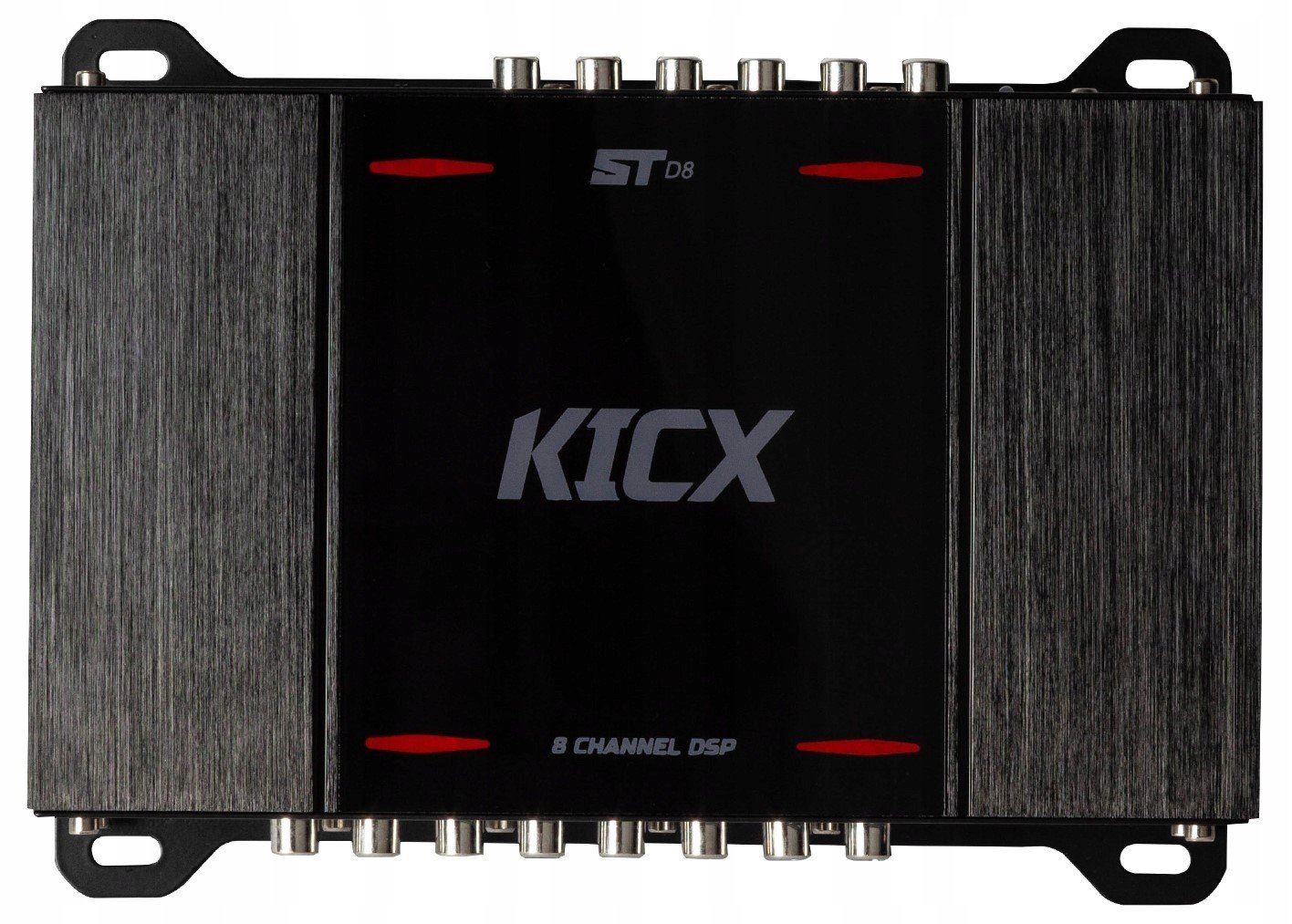 Kicx St D8 4kanálový zesilovač s vestavěným 8kanálovým Dsp Procesorem