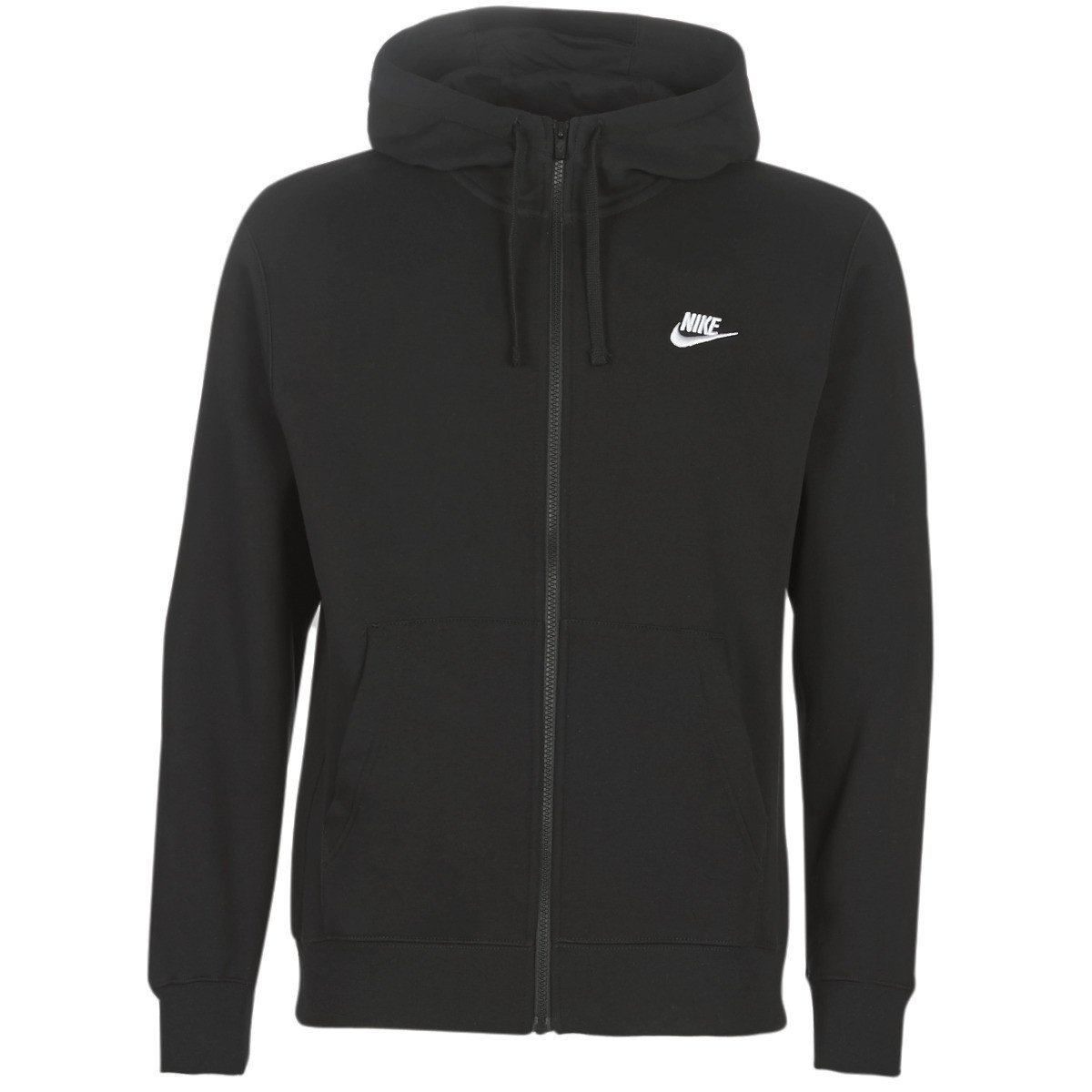 Nike  M NSW CLUB HOODIE FZ BB  Černá