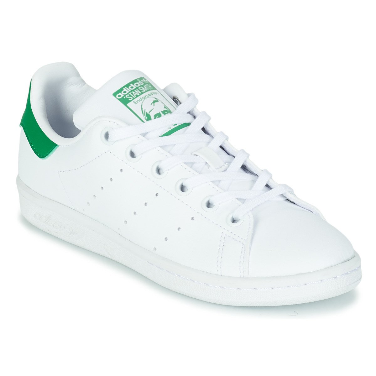 adidas  STAN SMITH J SUSTAINABLE  Bílá