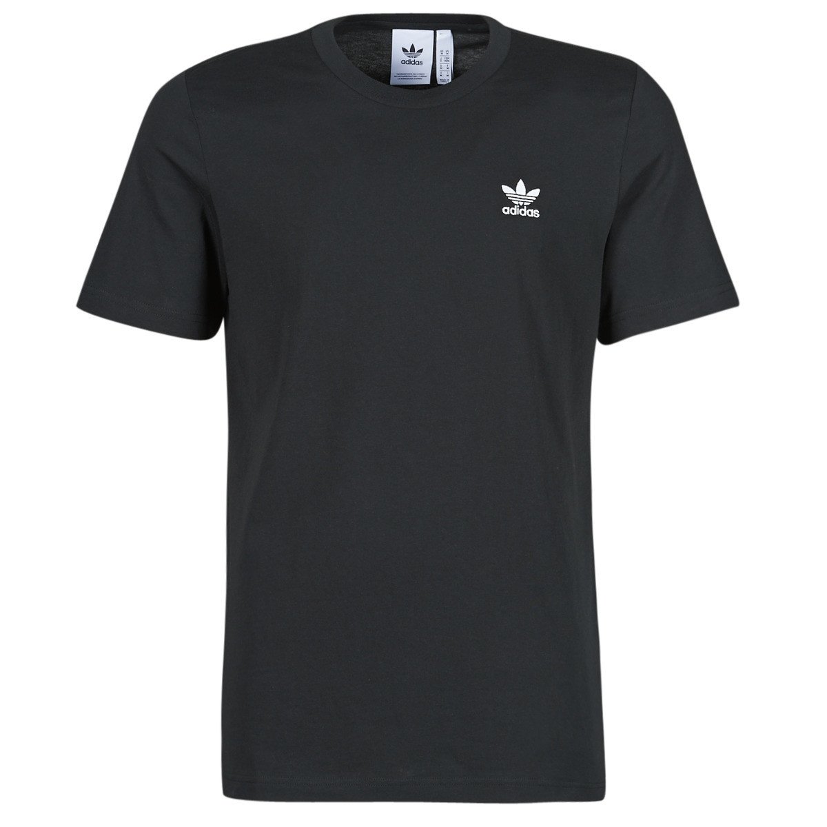 adidas  ESSENTIAL TEE  Černá