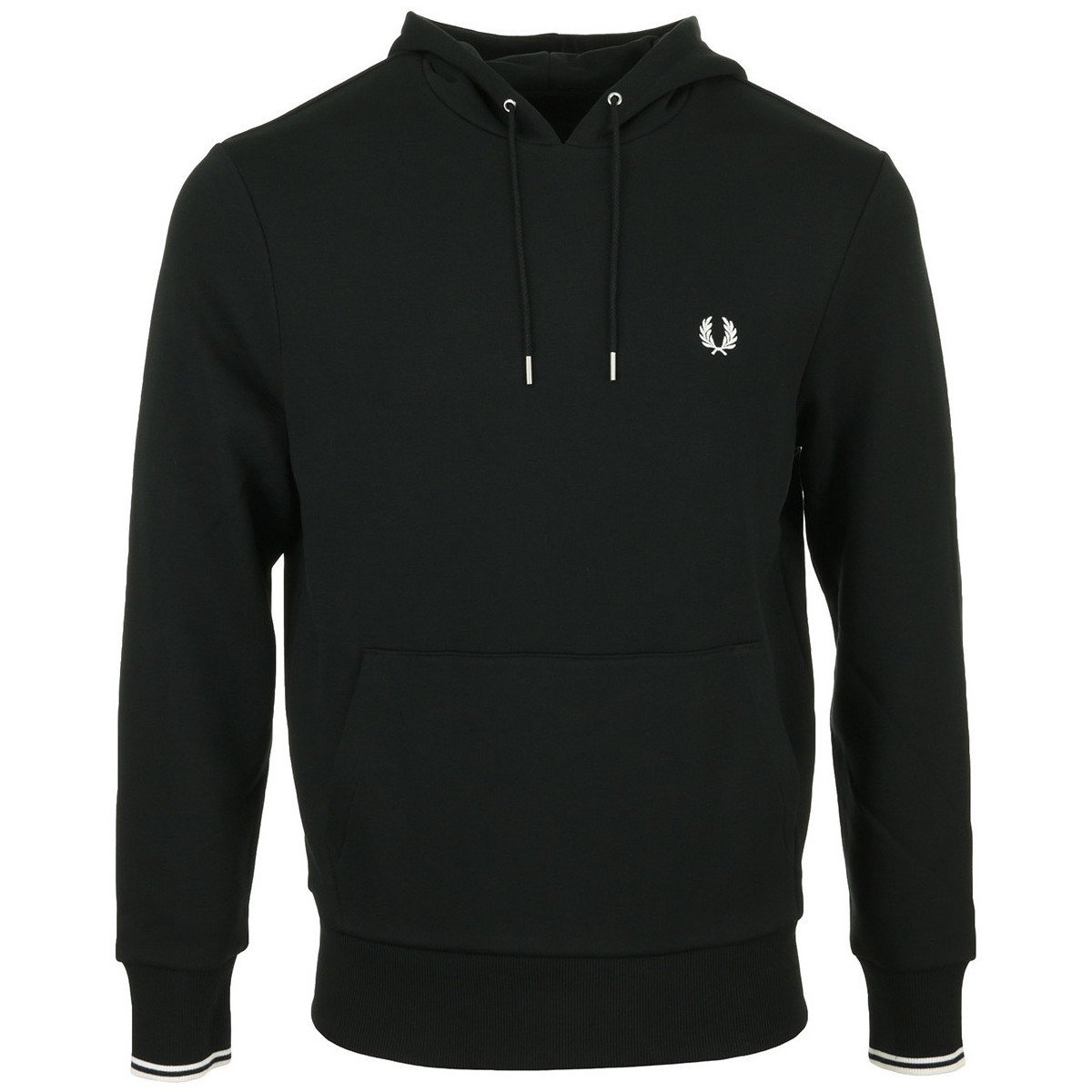 Fred Perry  Tipped Hooded Sweatshirt  Černá