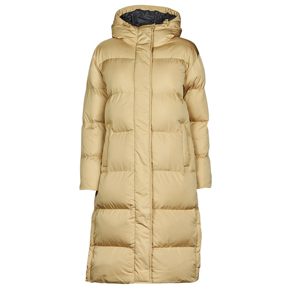 Superdry  STUDIOS LONGLINE DUVET COAT  Béžová