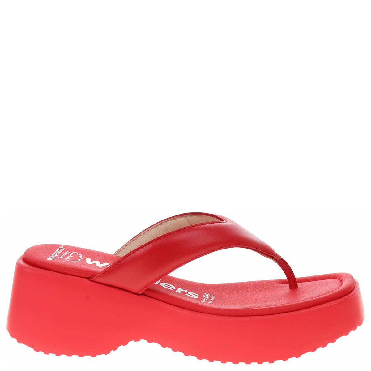Wonders  Dámské pantofle  D-9705 rojo  Červená