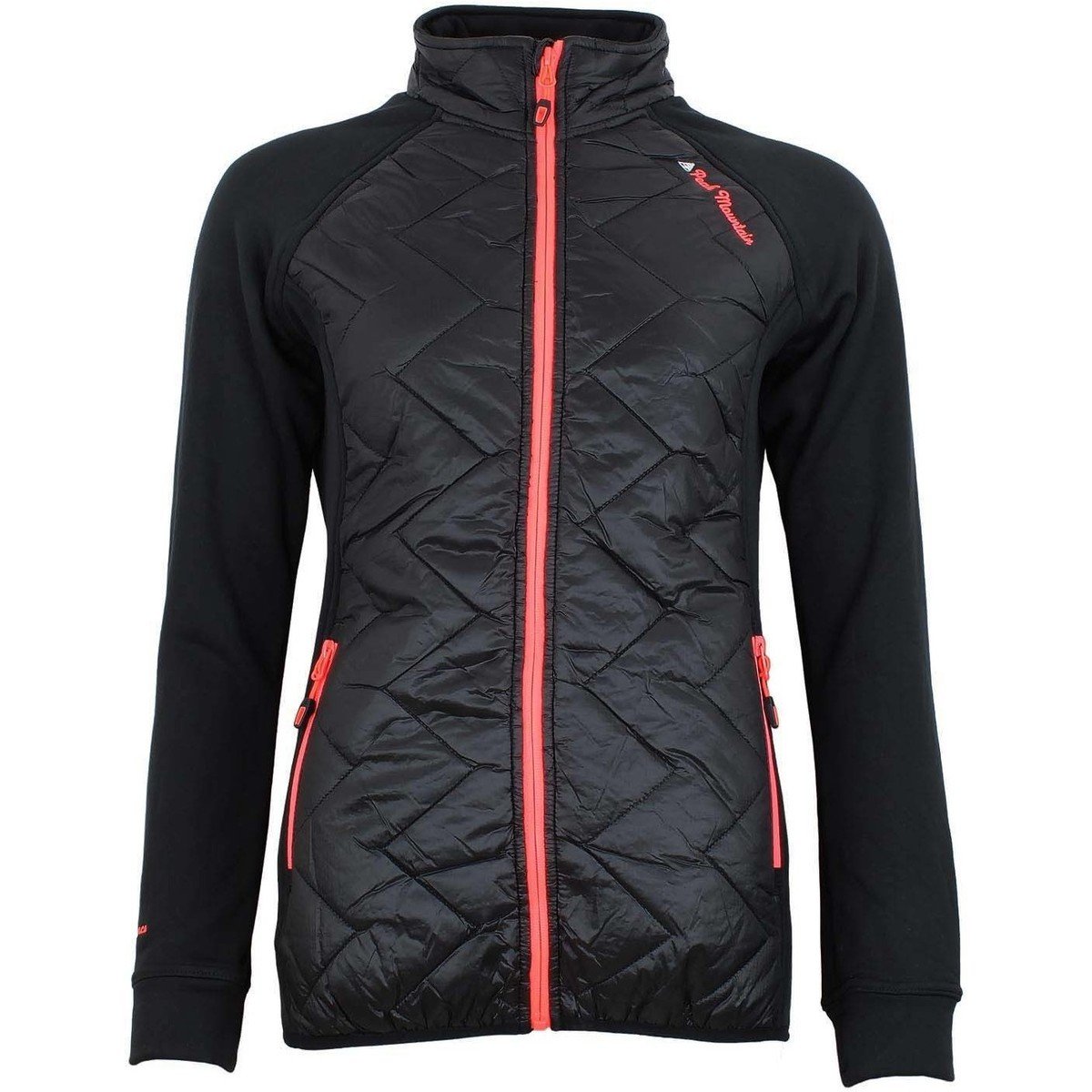Peak Mountain  Blouson polarshell bimatière femme ACER  Černá