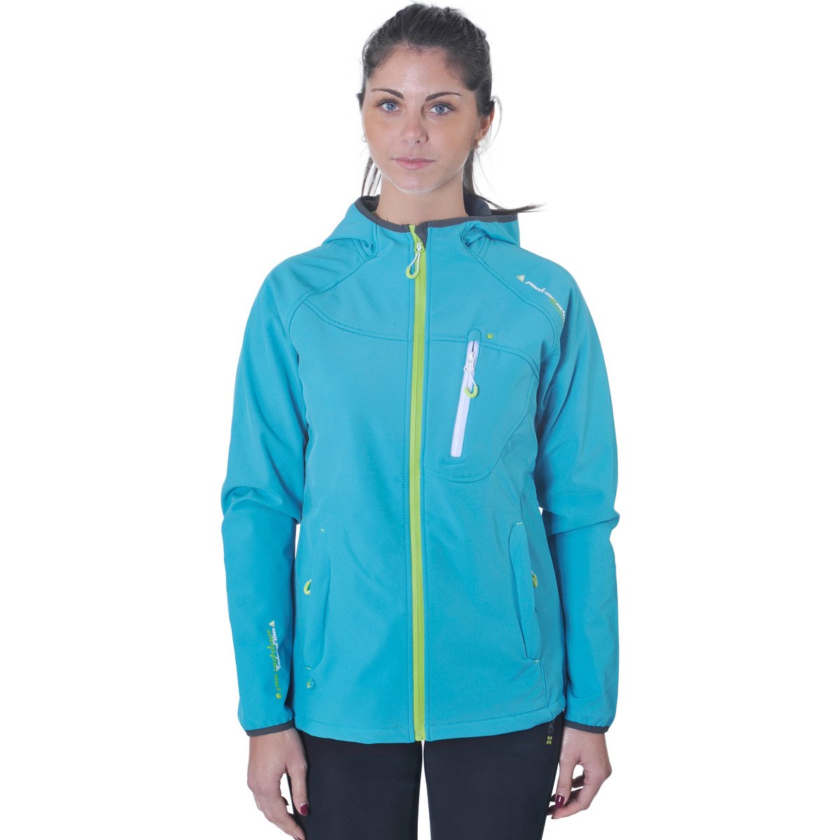 Peak Mountain  Blouson softshell femme ANSO  Modrá