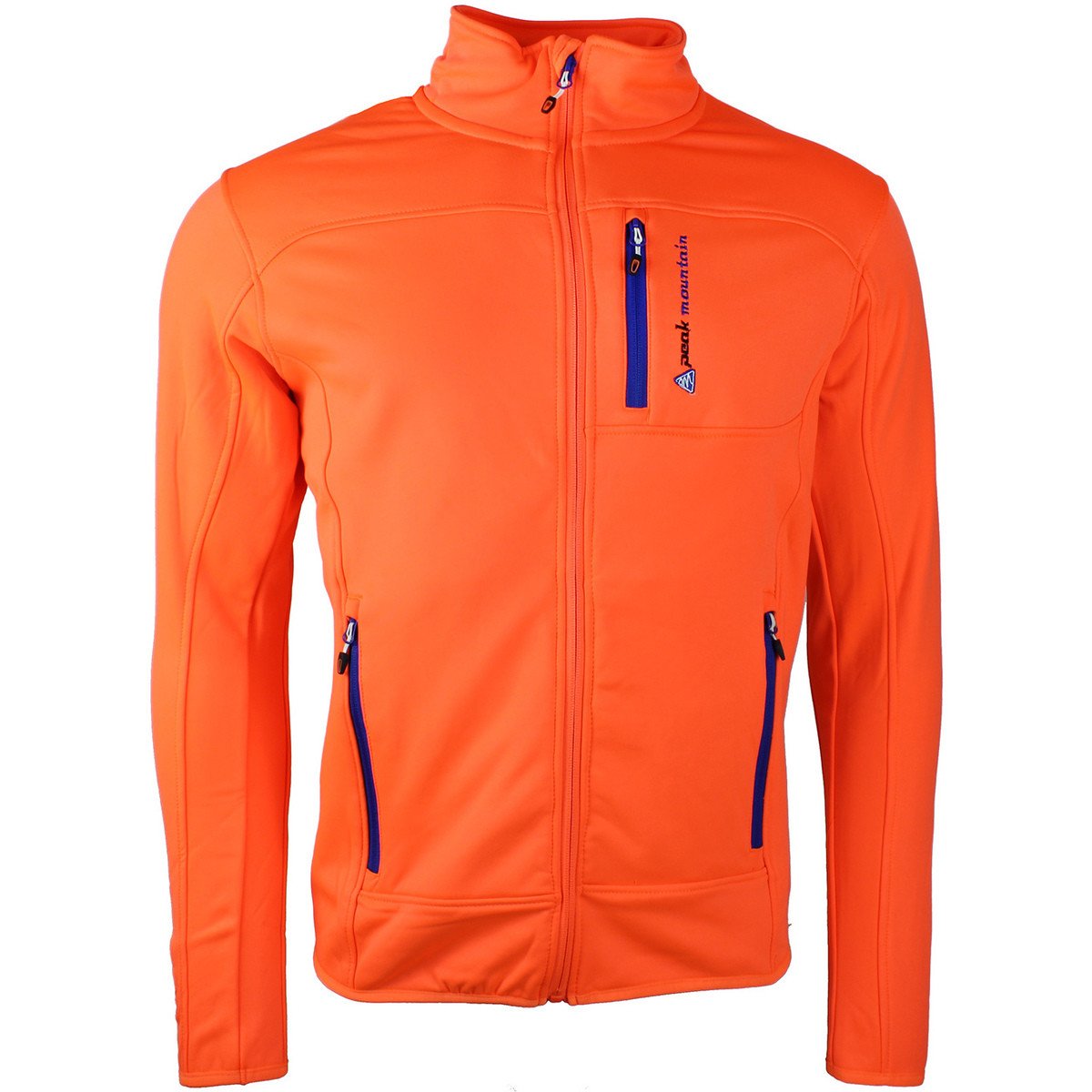 Peak Mountain  Blouson polar shell homme CANTON  Oranžová