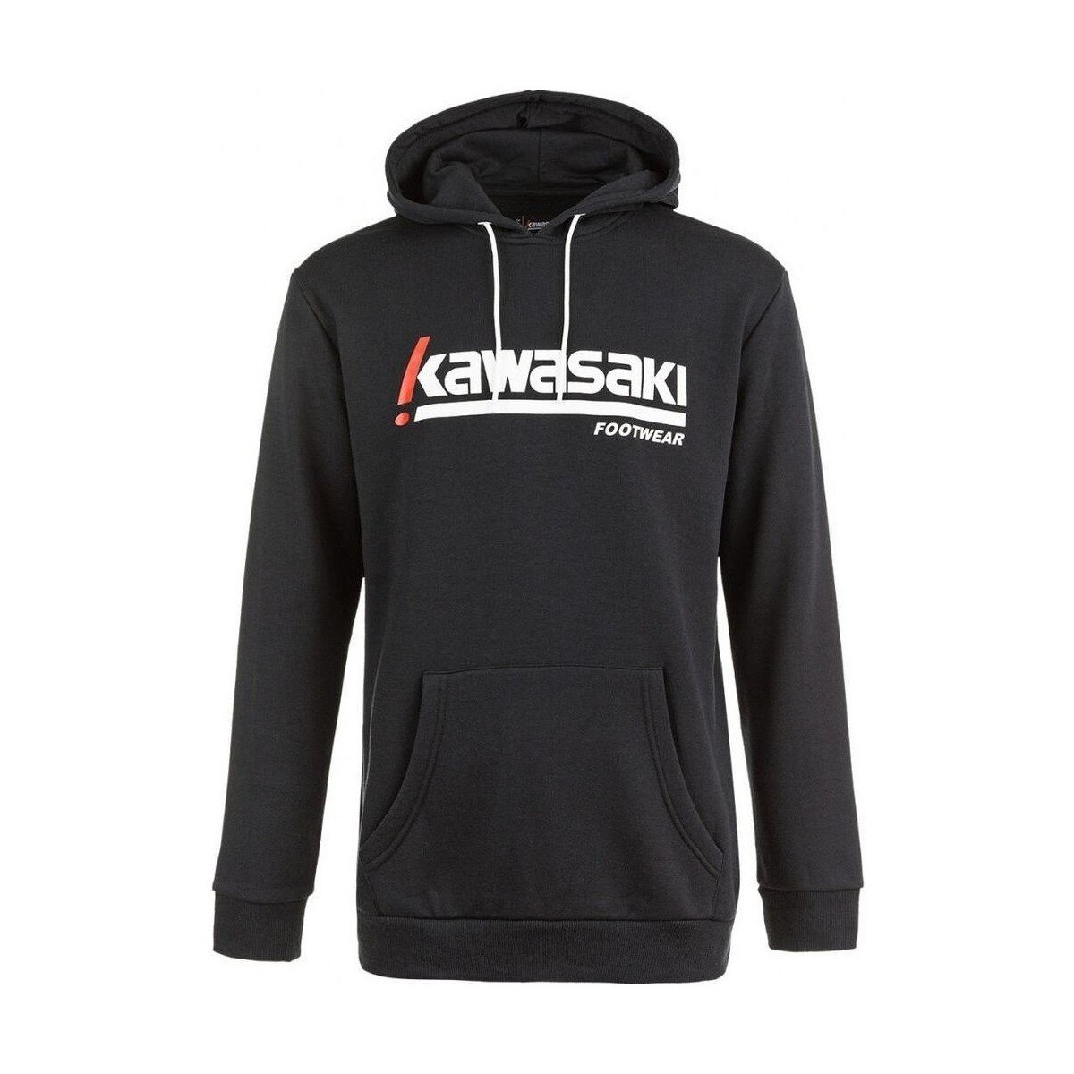 Kawasaki  Killa Unisex Hooded Sweatshirt K202153 1001 Black  Černá