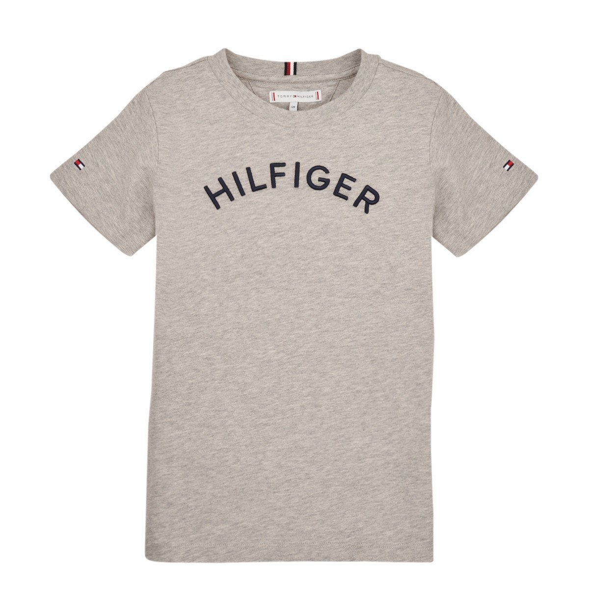 Tommy Hilfiger  U HILFIGER ARCHED TEE  Šedá