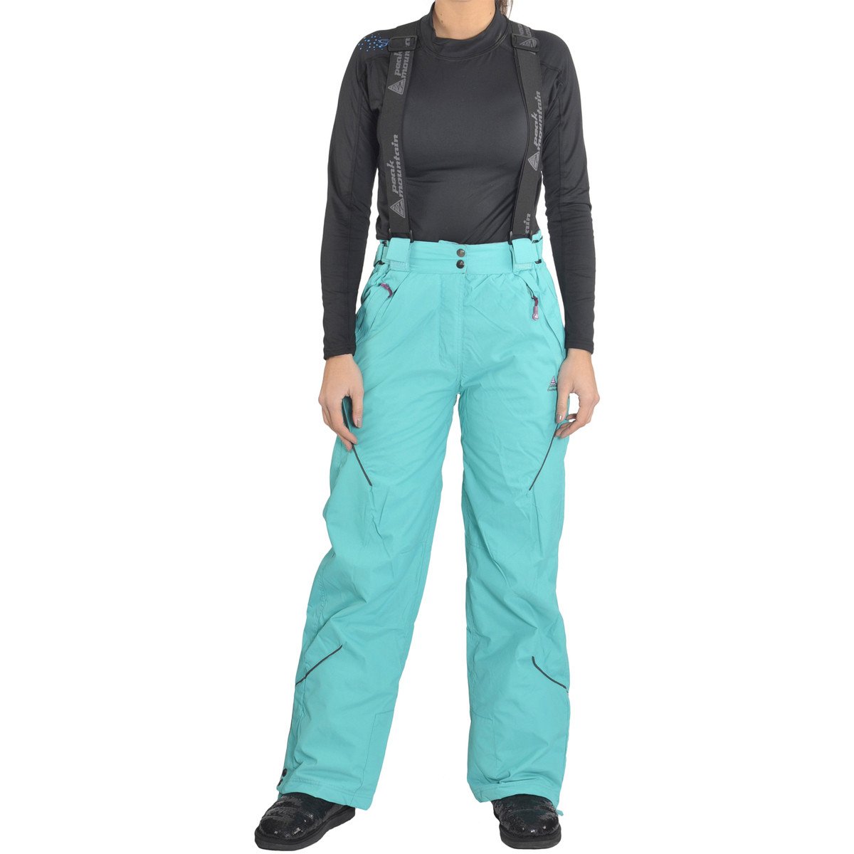 Peak Mountain  Pantalon de ski femme APIX  Zelená