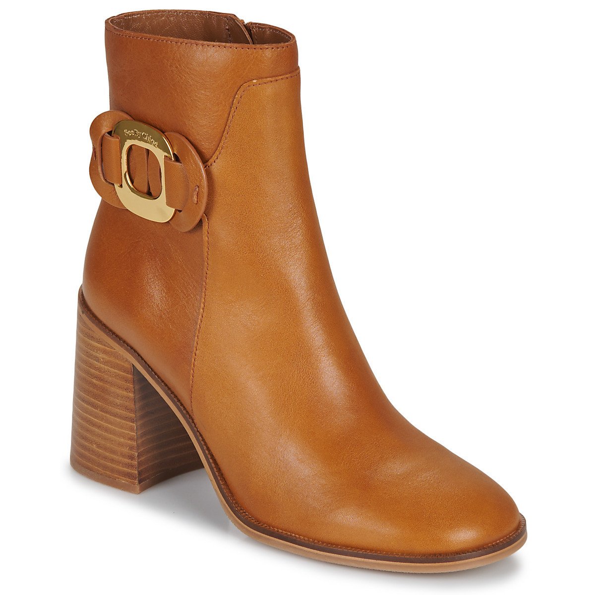 See by Chloé  CHANY ANKLE BOOT  Hnědá