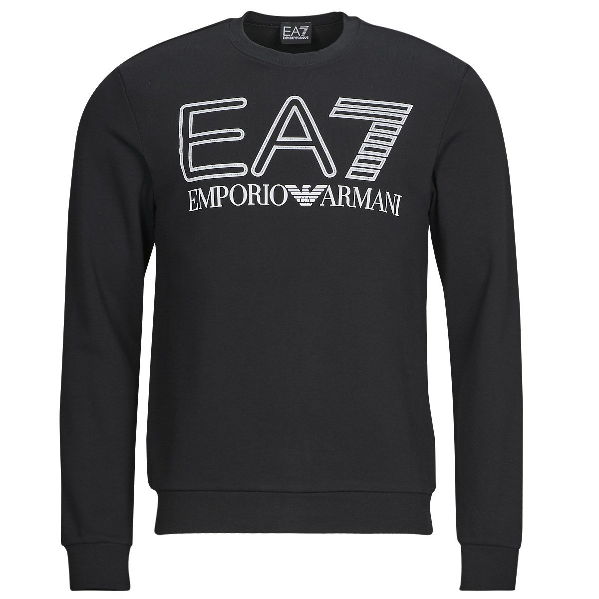 Emporio Armani EA7  LOGO SERIES SWEATSHIRT  Černá