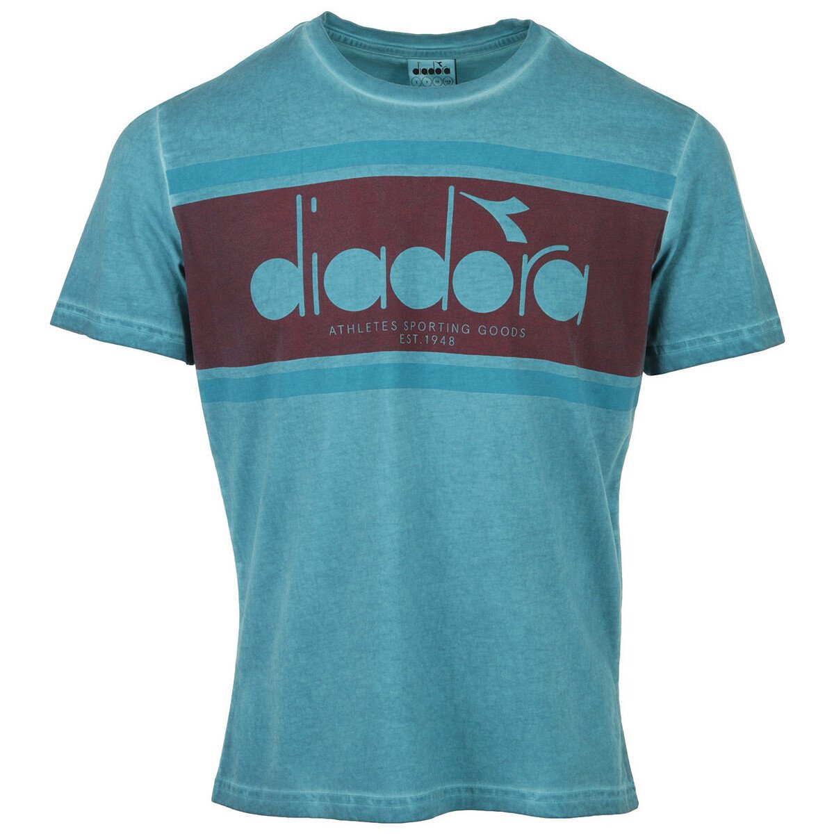 Diadora  Tshirt Ss Spectra Used  Modrá