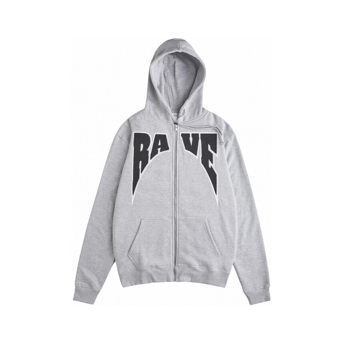 Rave  Academy hoodie  Šedá