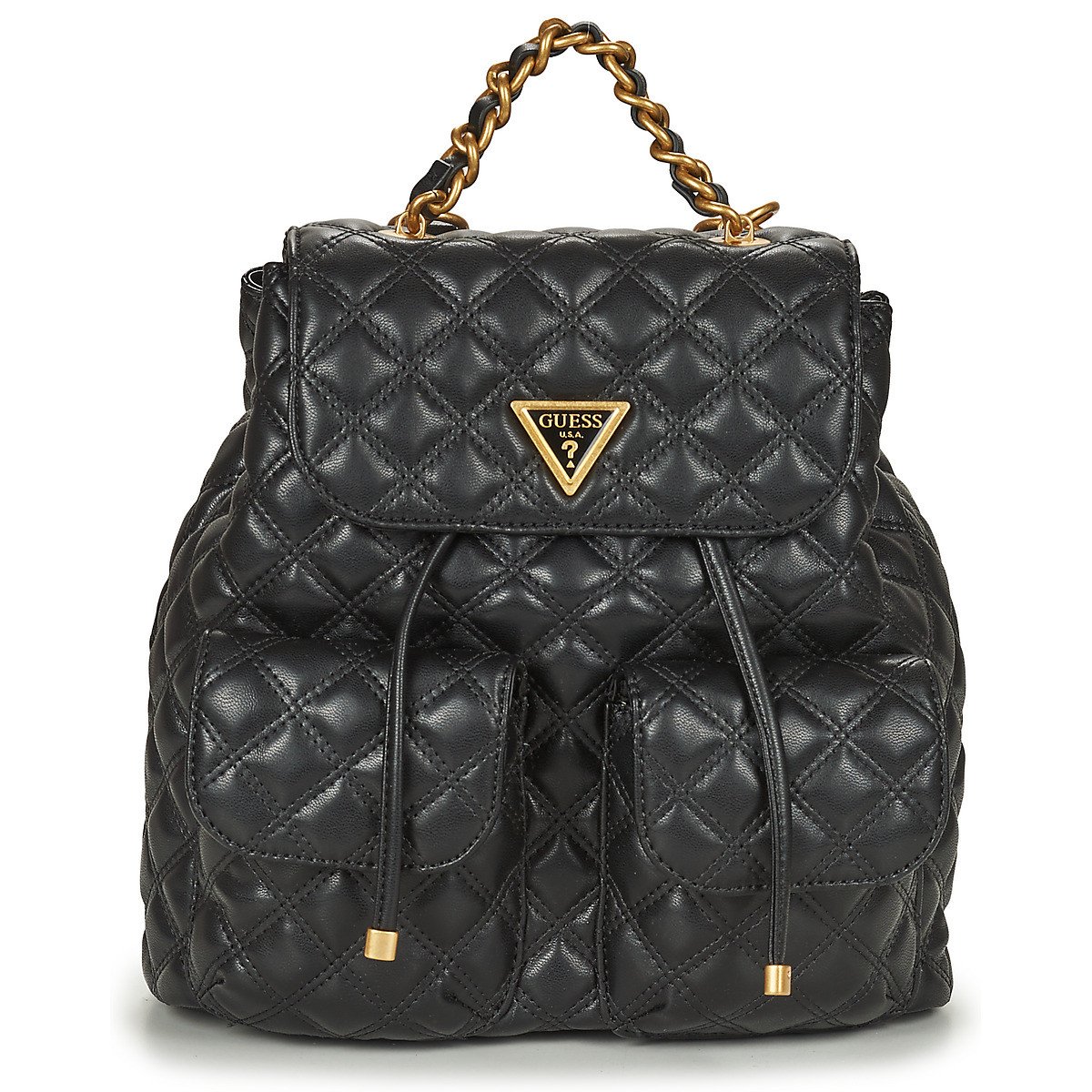 Guess  GIULLY FLAP BACKPACK  Černá