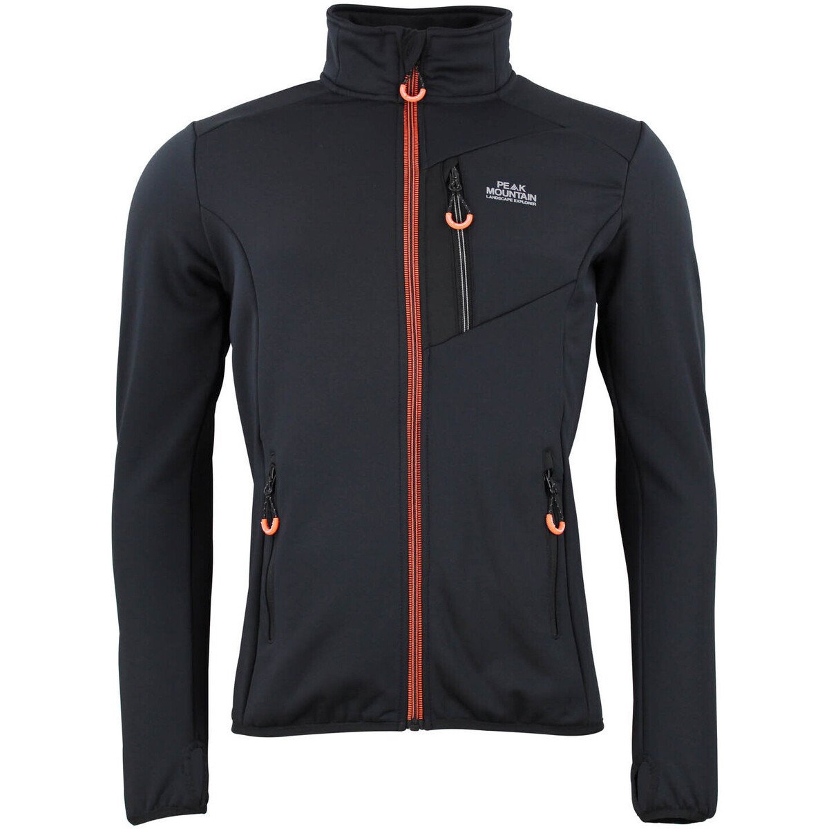 Peak Mountain  Blouson polarshell homme CLIMO  Černá
