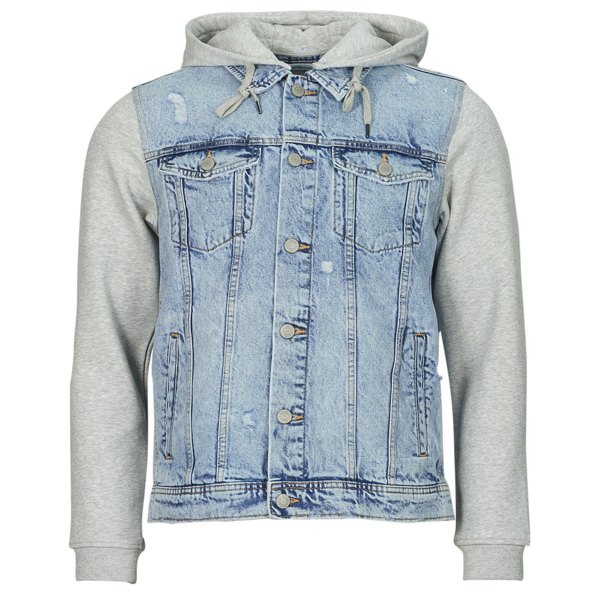 Jack & Jones  JJIJEAN JJJACKET W. SWEAT WI 067  Modrá