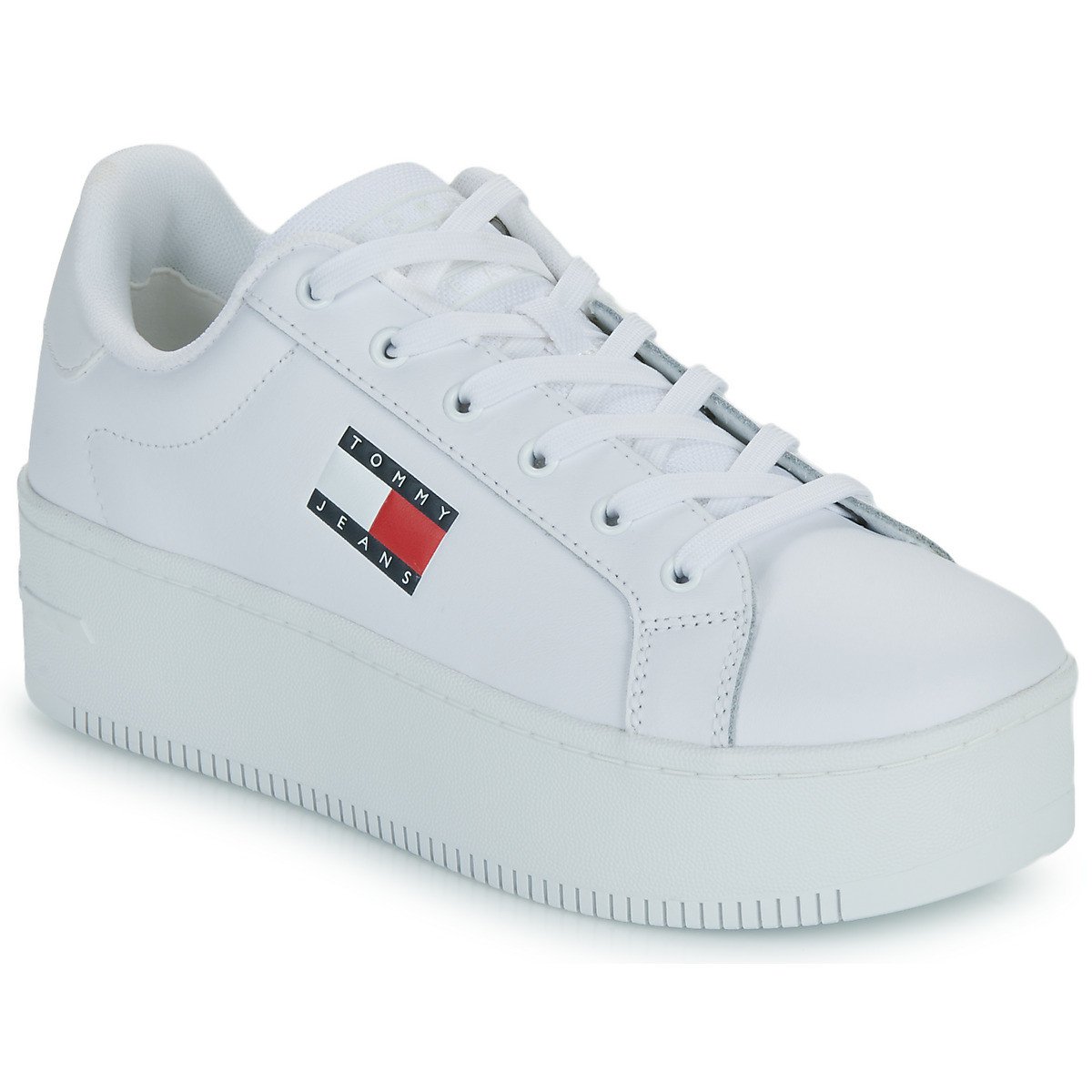 Tommy Jeans  TJW FLATFORM ESS  Bílá