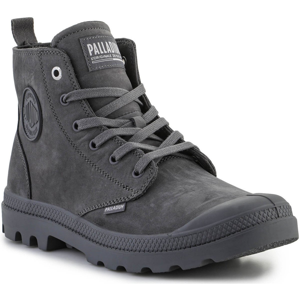 Palladium  Pampa HI ZIP NBK 06440-028-M  Šedá