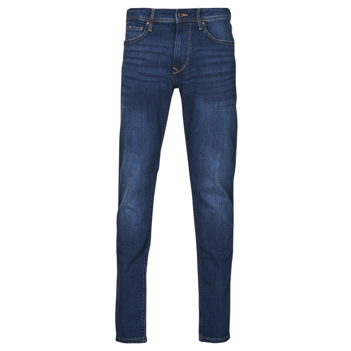 Pepe jeans  TAPERED JEANS  Modrá