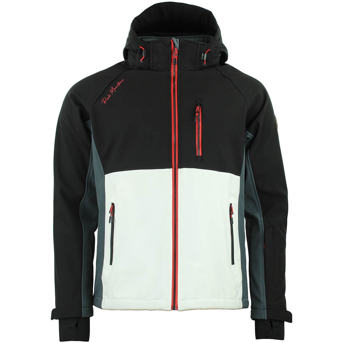 Peak Mountain  Blouson softshell homme CAMETIS  Černá