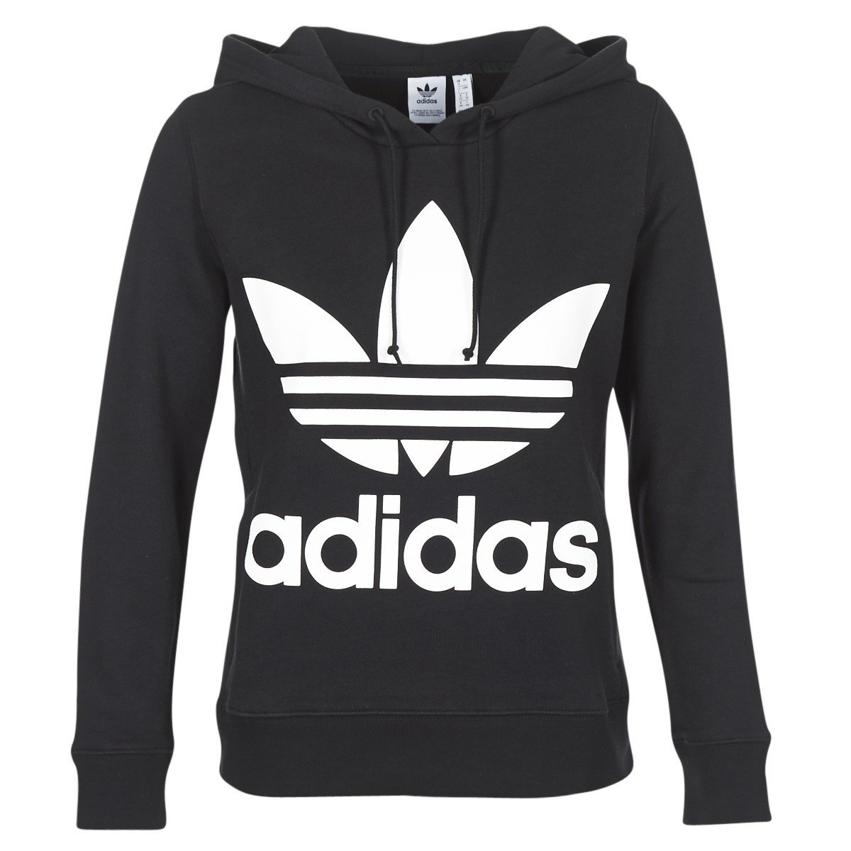 adidas  TREFOIL HOODIE  Černá