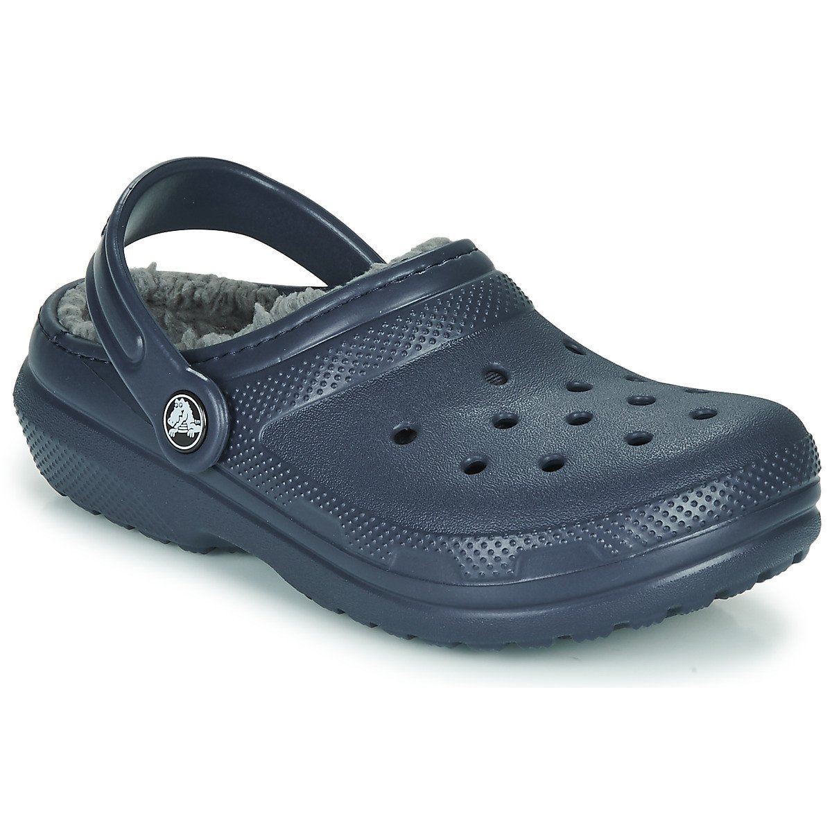 Crocs  CLASSIC LINED CLOG K  Modrá