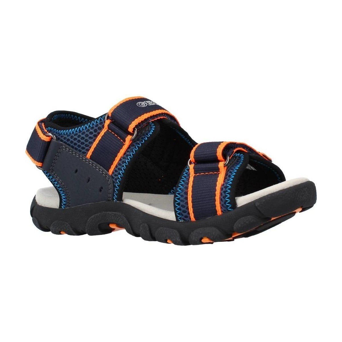 Geox  JR SANDAL STRADA A  Modrá