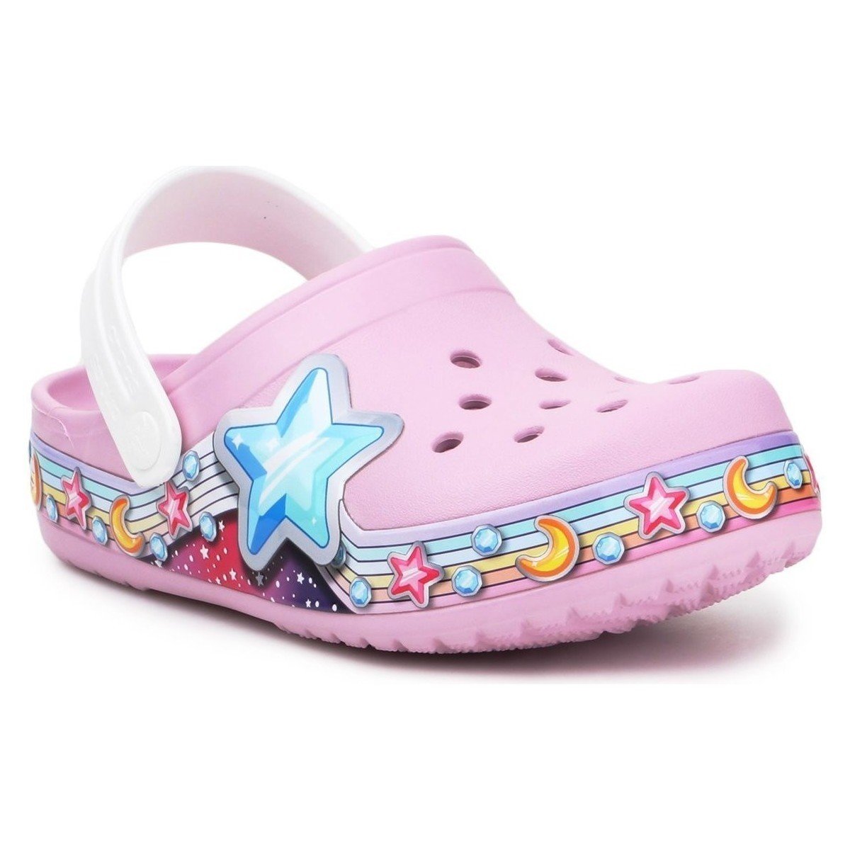 Crocs  FL Star Band Clog 207075-6GD  Fialová