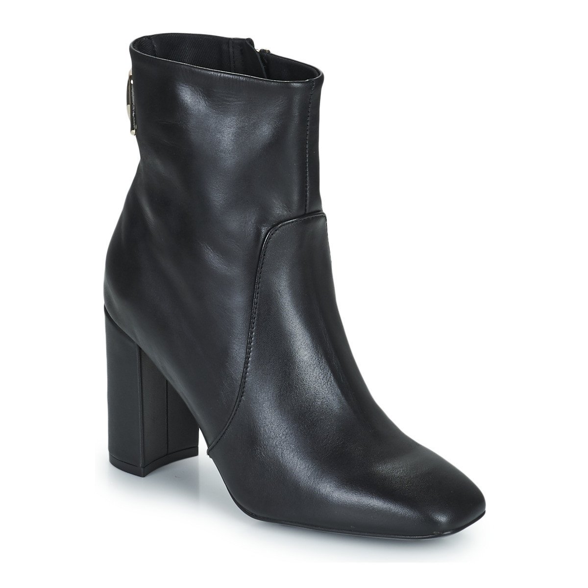 Tommy Hilfiger  Th Hardware High Heel Bootie  Černá