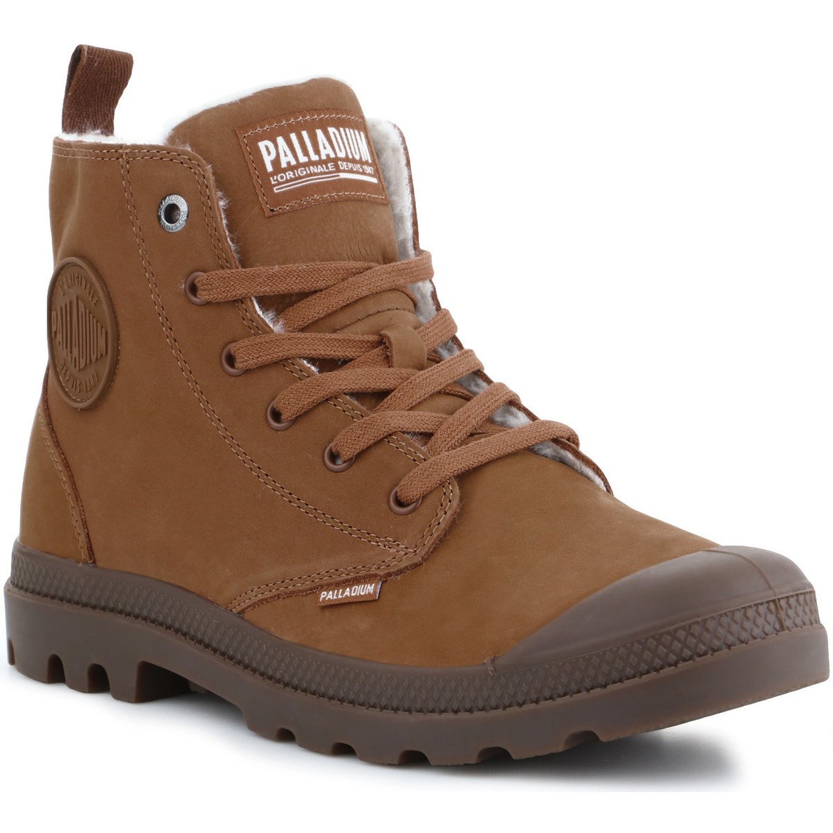 Palladium  Pampa Hi Zip Wl M 05982-257-M  Hnědá