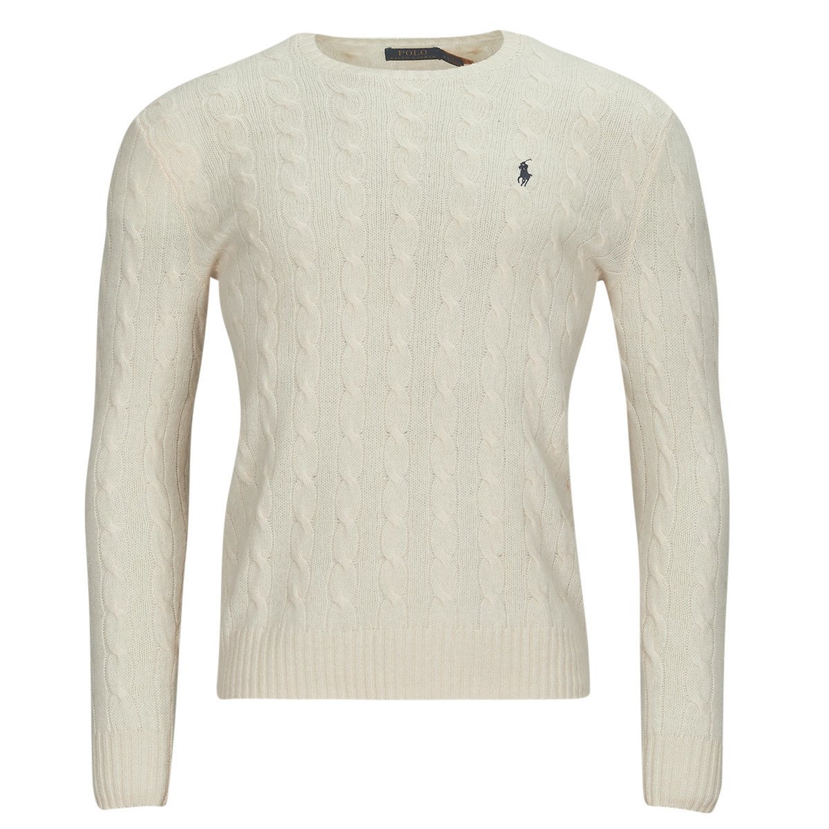 Polo Ralph Lauren  LSCABLECNPP-LONG SLEEVE-PULLOVER  Béžová
