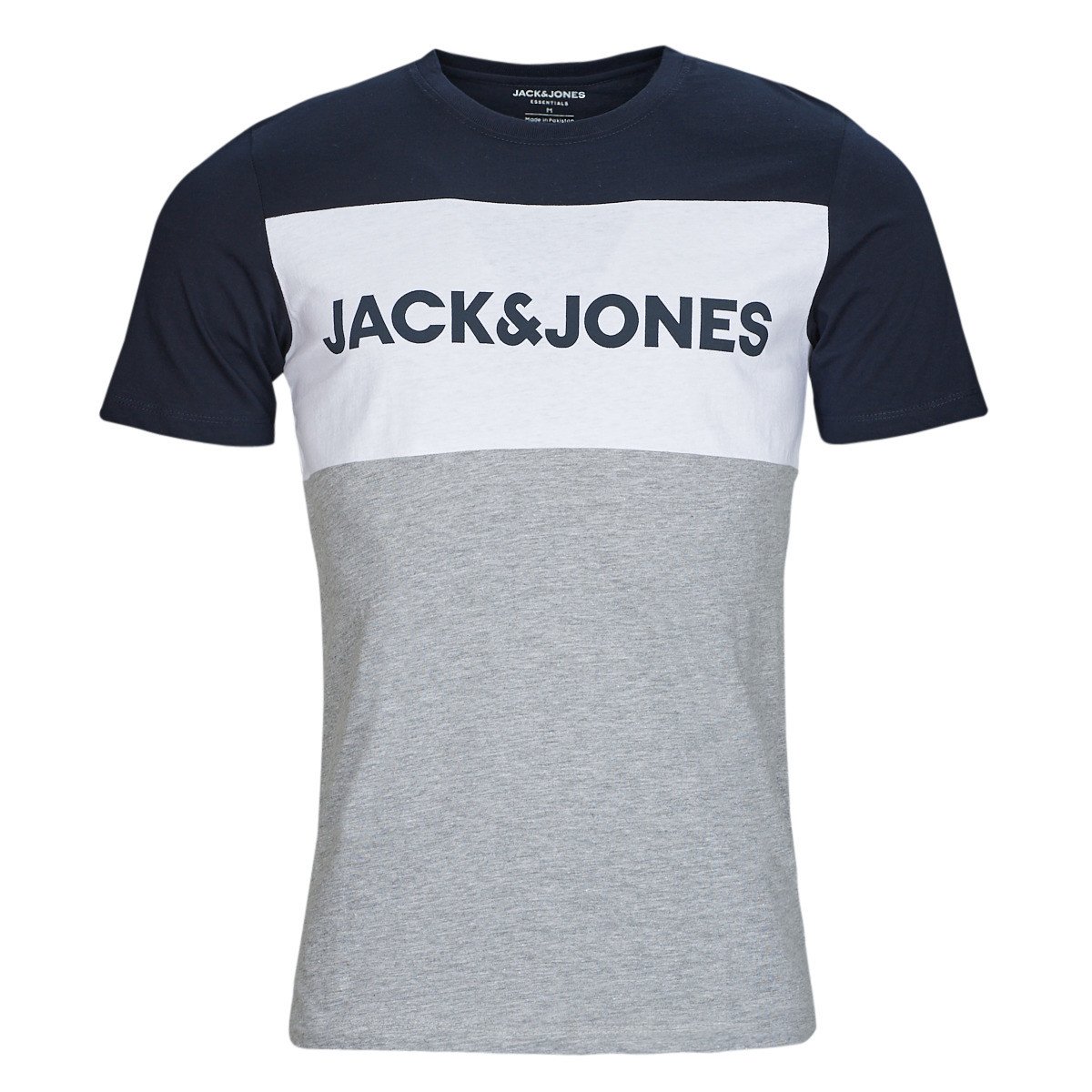 Jack & Jones  JJELOGO BLOCKING TEE  ruznobarevne