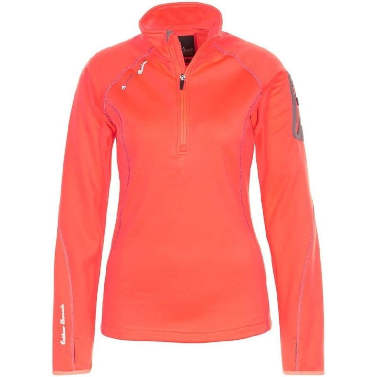 Peak Mountain  Sweat polarshell femme ACERUN  Oranžová
