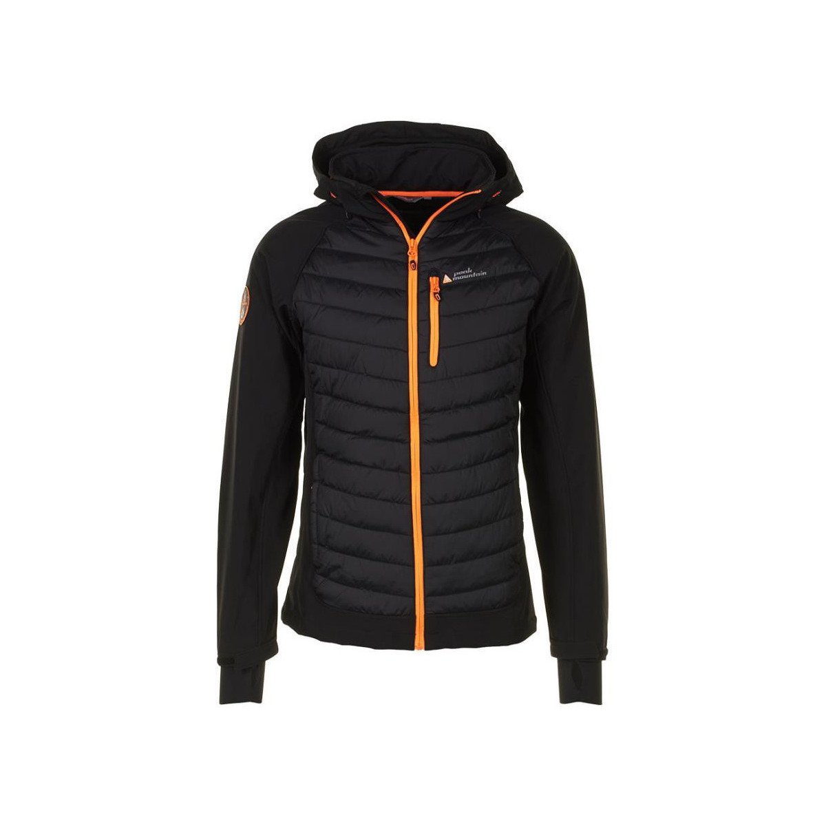 Peak Mountain  Blouson softshell homme CAPASO  Černá
