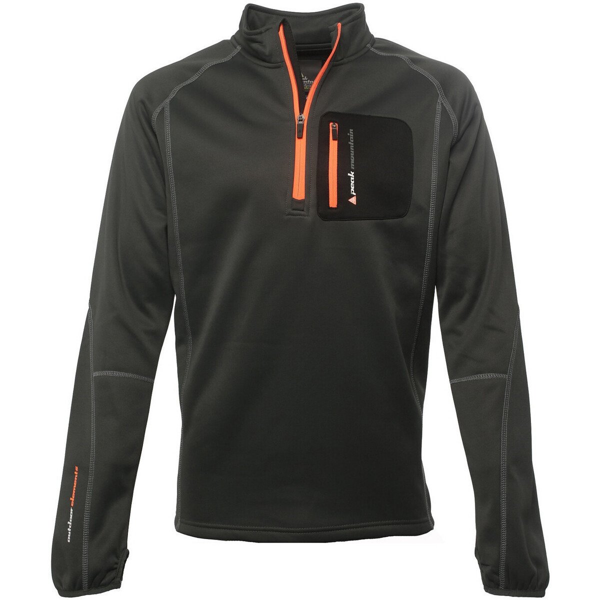 Peak Mountain  Sweat polaire homme CERUNO  Šedá