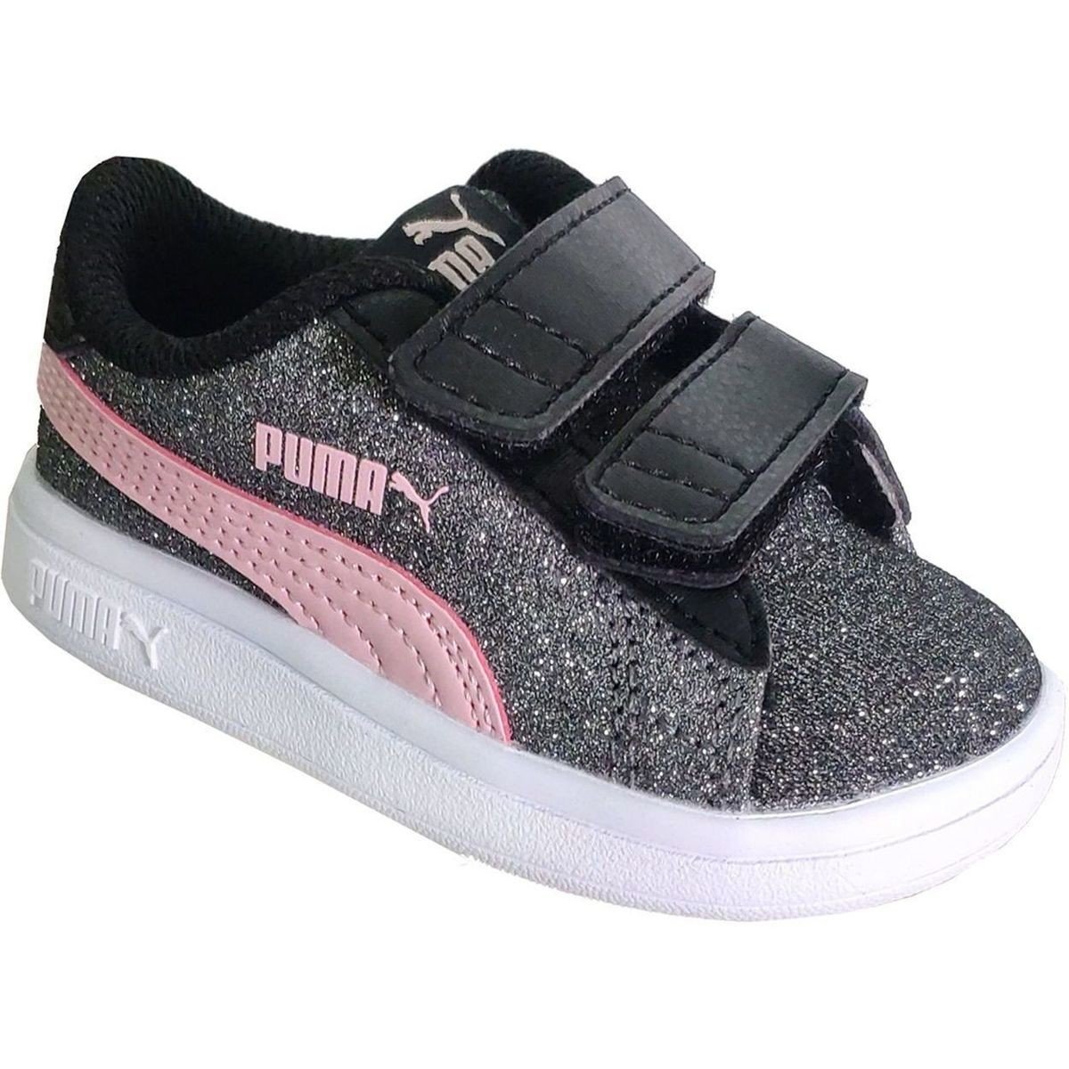 Puma  Smash v2glitz glamv inf  Černá
