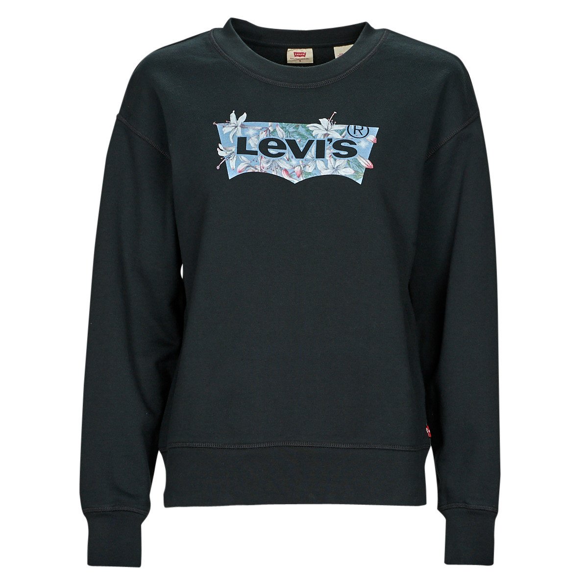 Levis  GRAPHIC STANDARD CREW  Černá