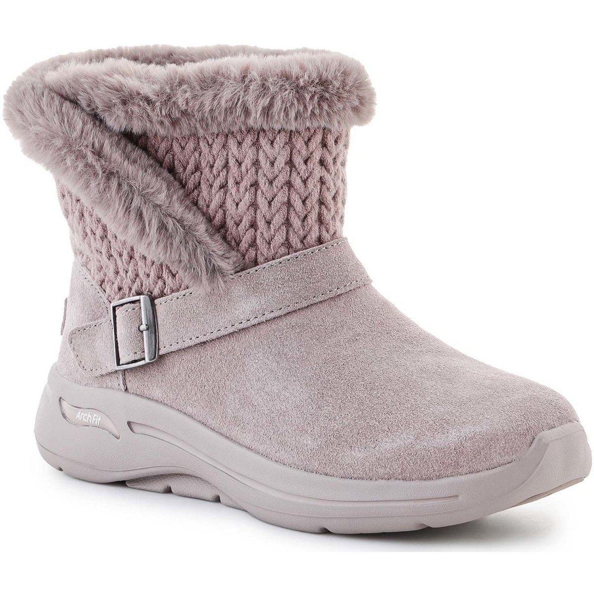 Skechers  Go Walk Arch Fit Boot True Embrace 144422-DKTP  Růžová