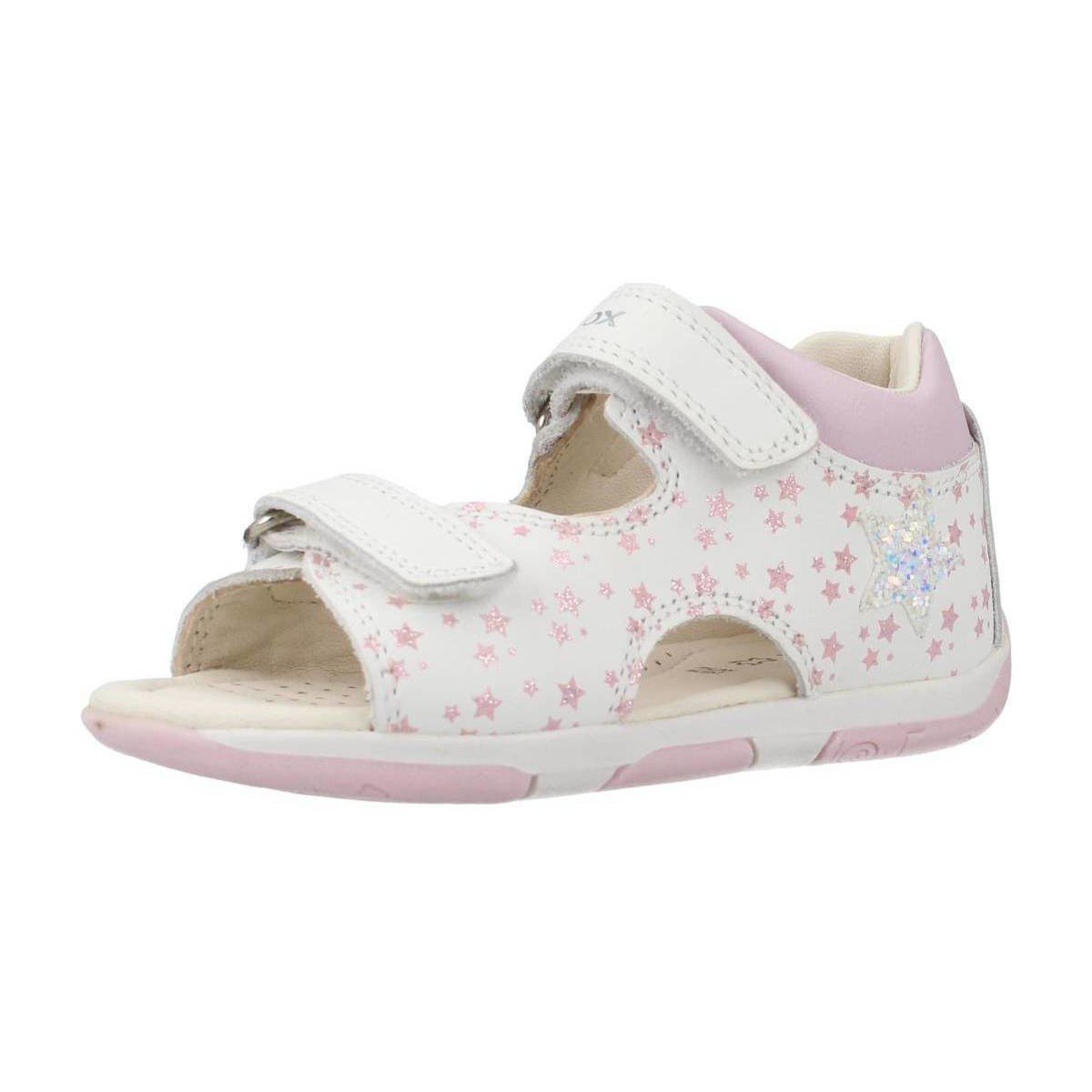 Geox  B SANDAL TAPUZ GIRL  Bílá