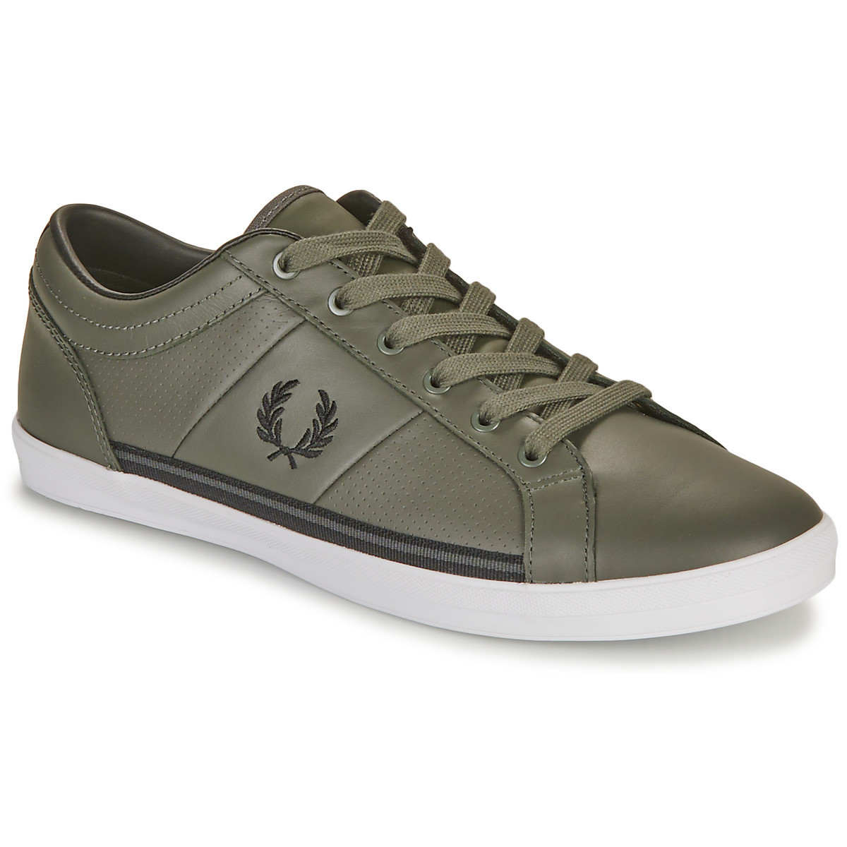 Fred Perry  BASELINE PERF LEATHER  Khaki