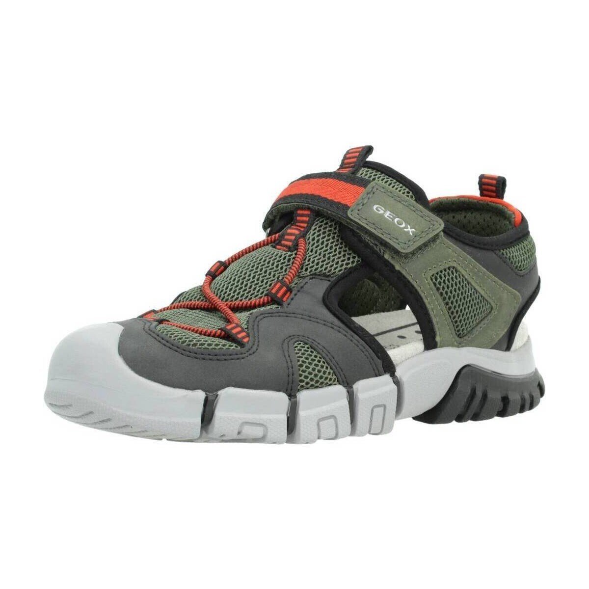 Geox  J SANDAL DYNOMIX BOY  Zelená
