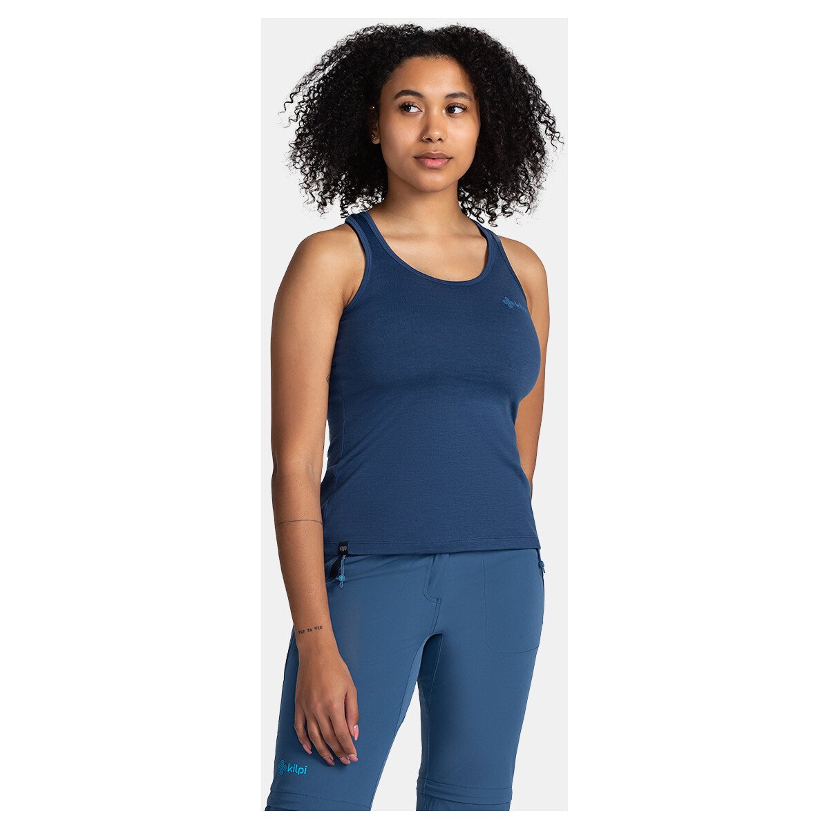 Kilpi  Dámské merino tílko  MIRIEN-W  Modrá