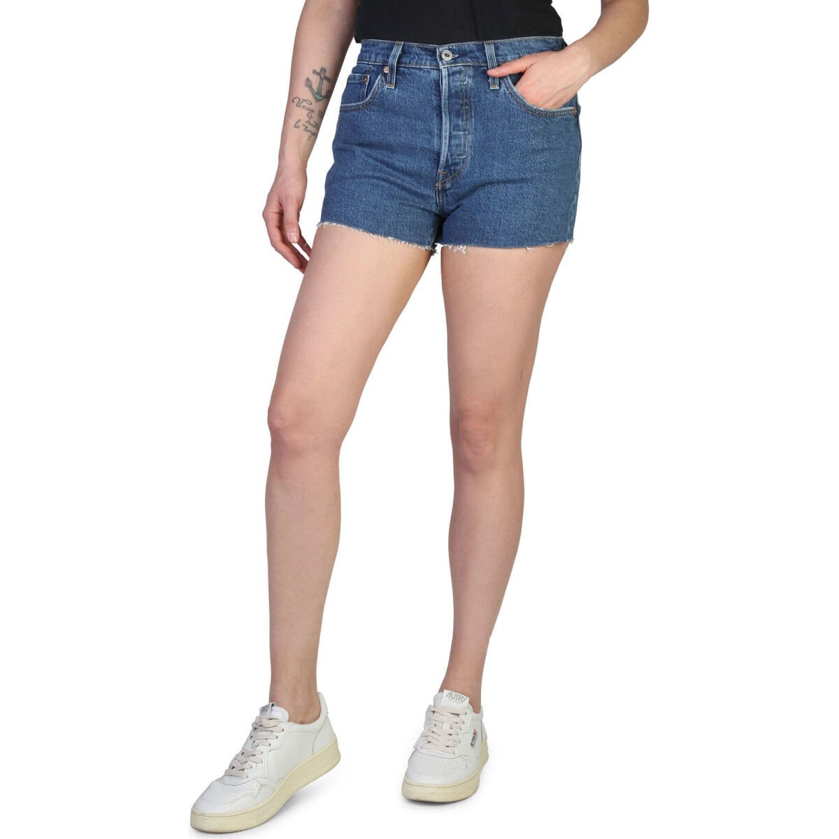 Levis  - 501_short  Modrá