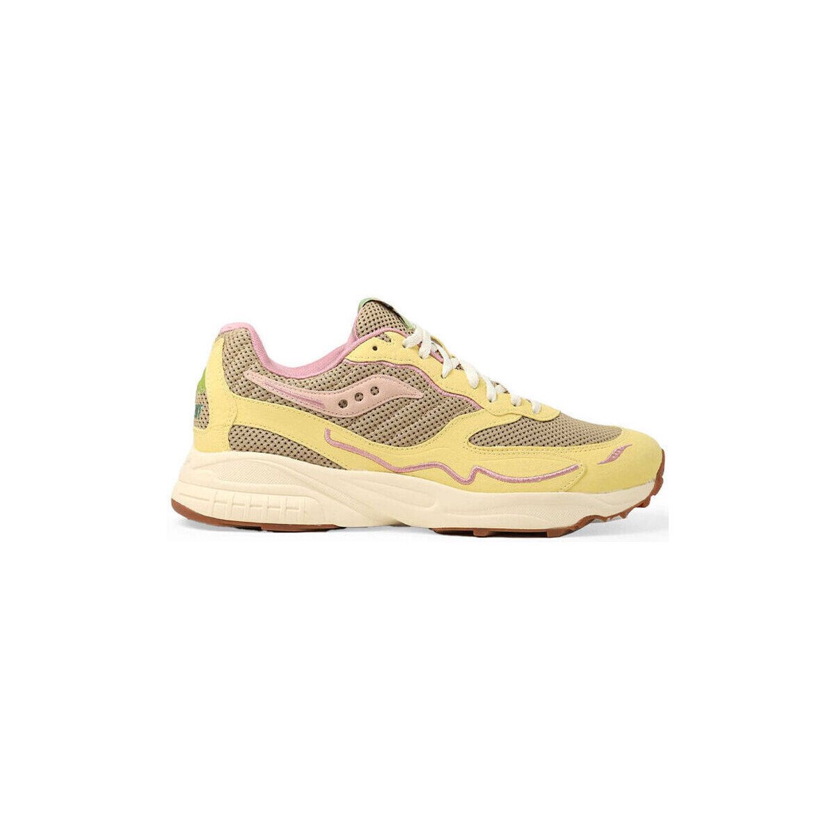 Saucony  3D Grid Hurricane S70747-1 Tan/Light Yellow  Žlutá