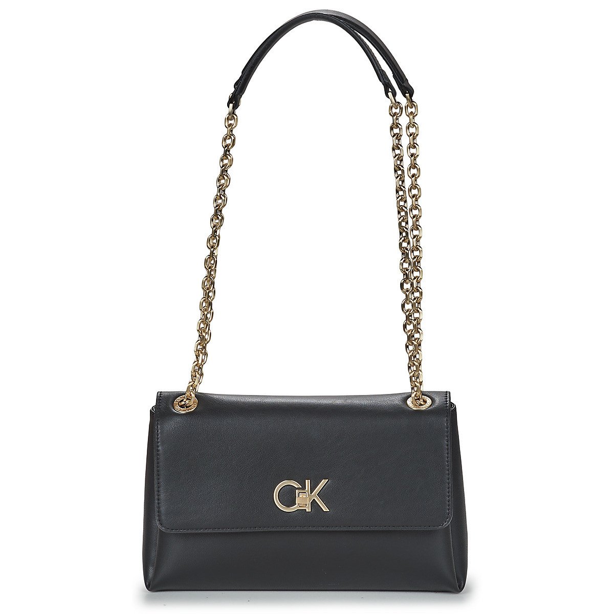 Calvin Klein Jeans  RE-LOCK EW CONV CROSSBODY  Černá