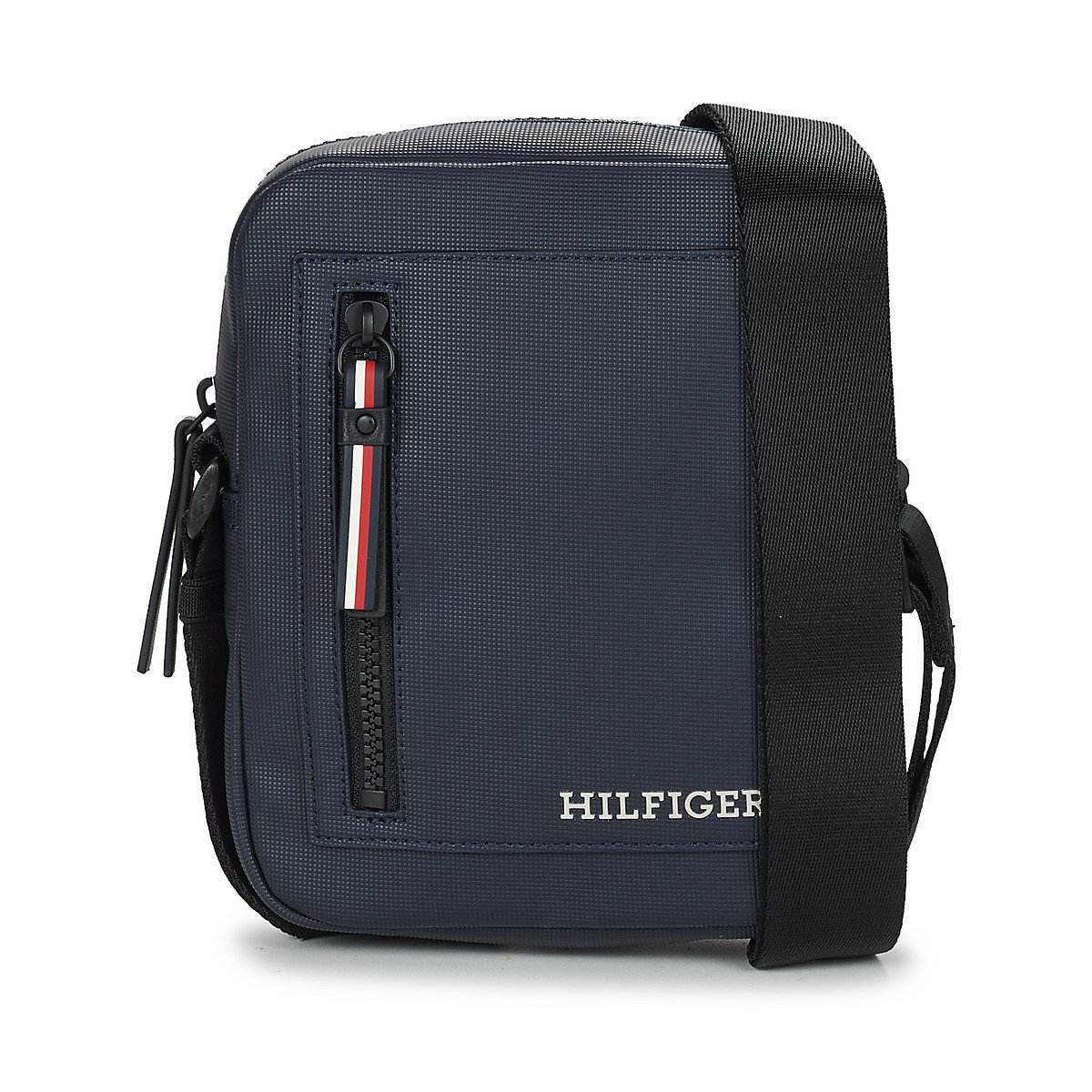 Tommy Hilfiger  TH PIQUE MINI REPORTER  Tmavě modrá